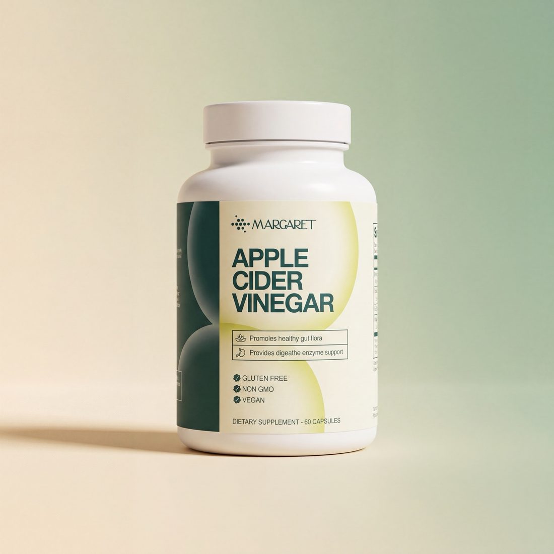 Margaret — daily gut support through the change.